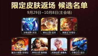 王者荣耀4月返场爆料最新,神秘英雄即将回归,精彩活动抢先看!